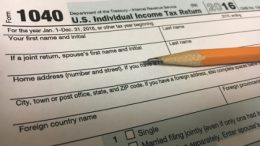 income tax form