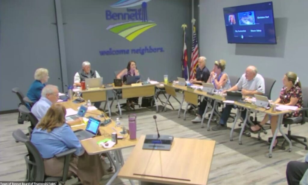 Bennett town board