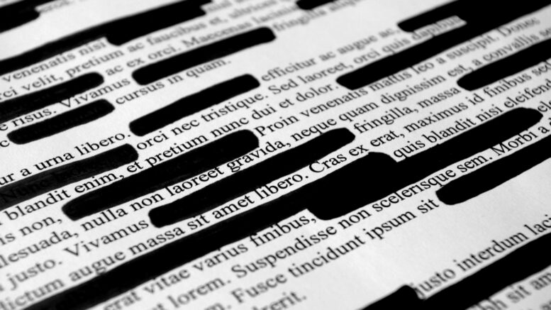 redactions
